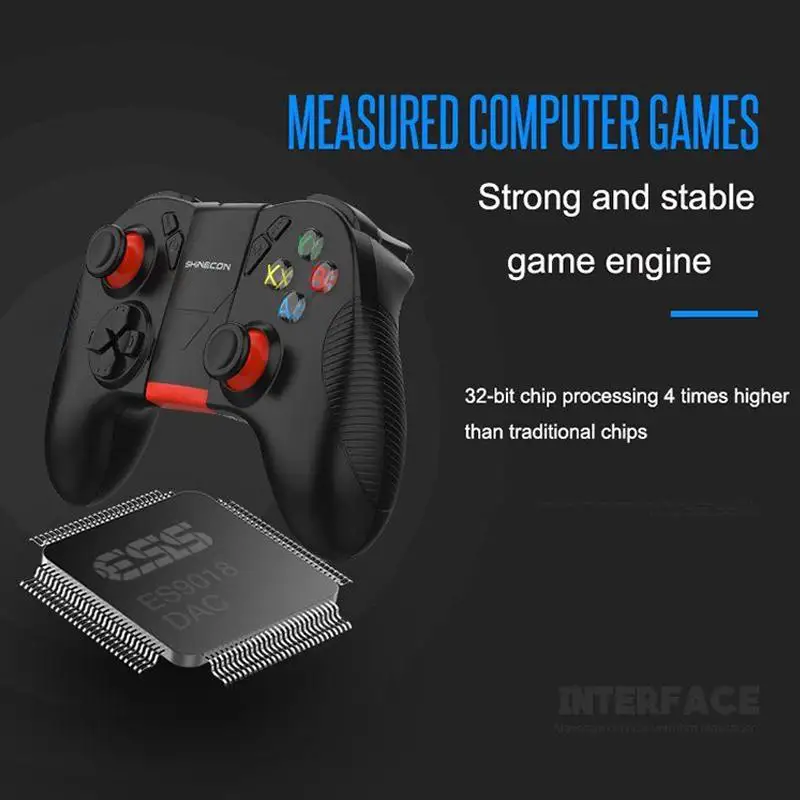  Wireless Bluetooth Gamepad Remote Game Controller Joystick for PUBG Game Pad For Android phone Tabl