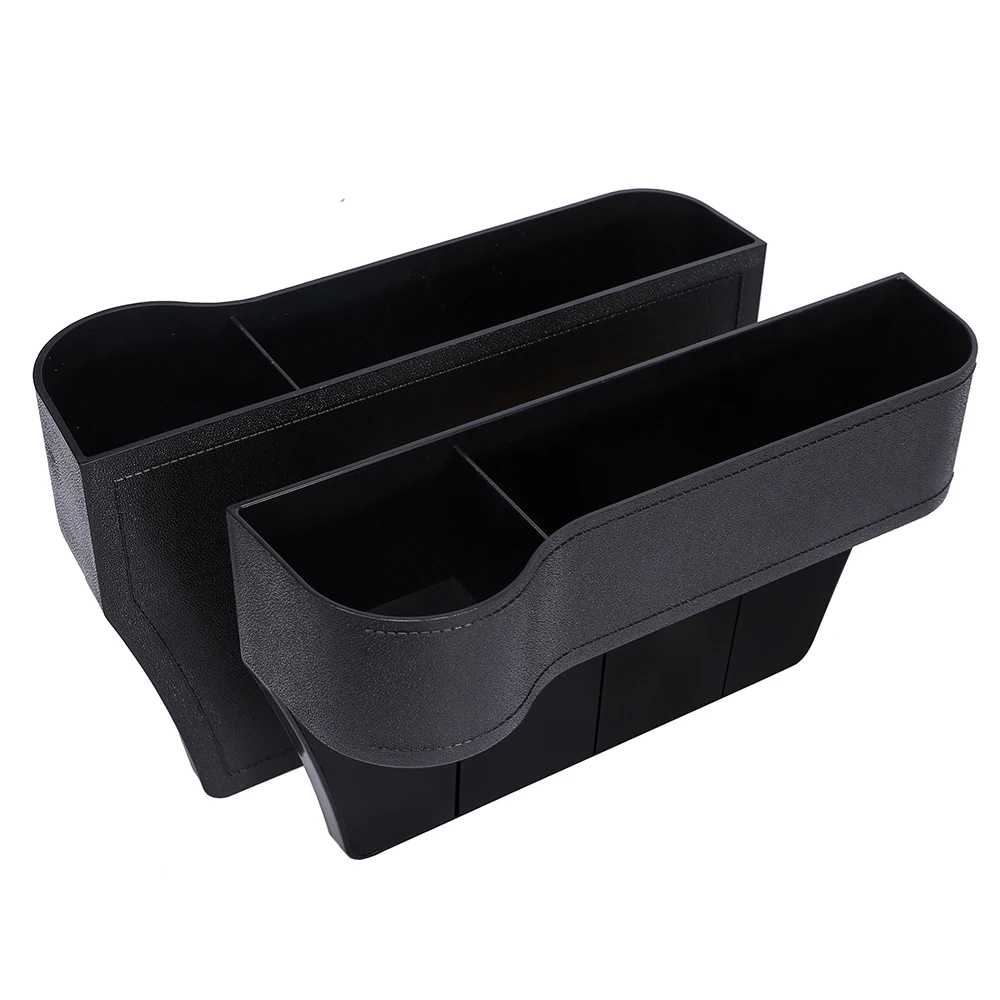 

Car Seat Side Slit Pocket Catcher Gap Filler Storage Organize Crevice Storage Box Console Side Auto Seat Gap Pocket Organizer