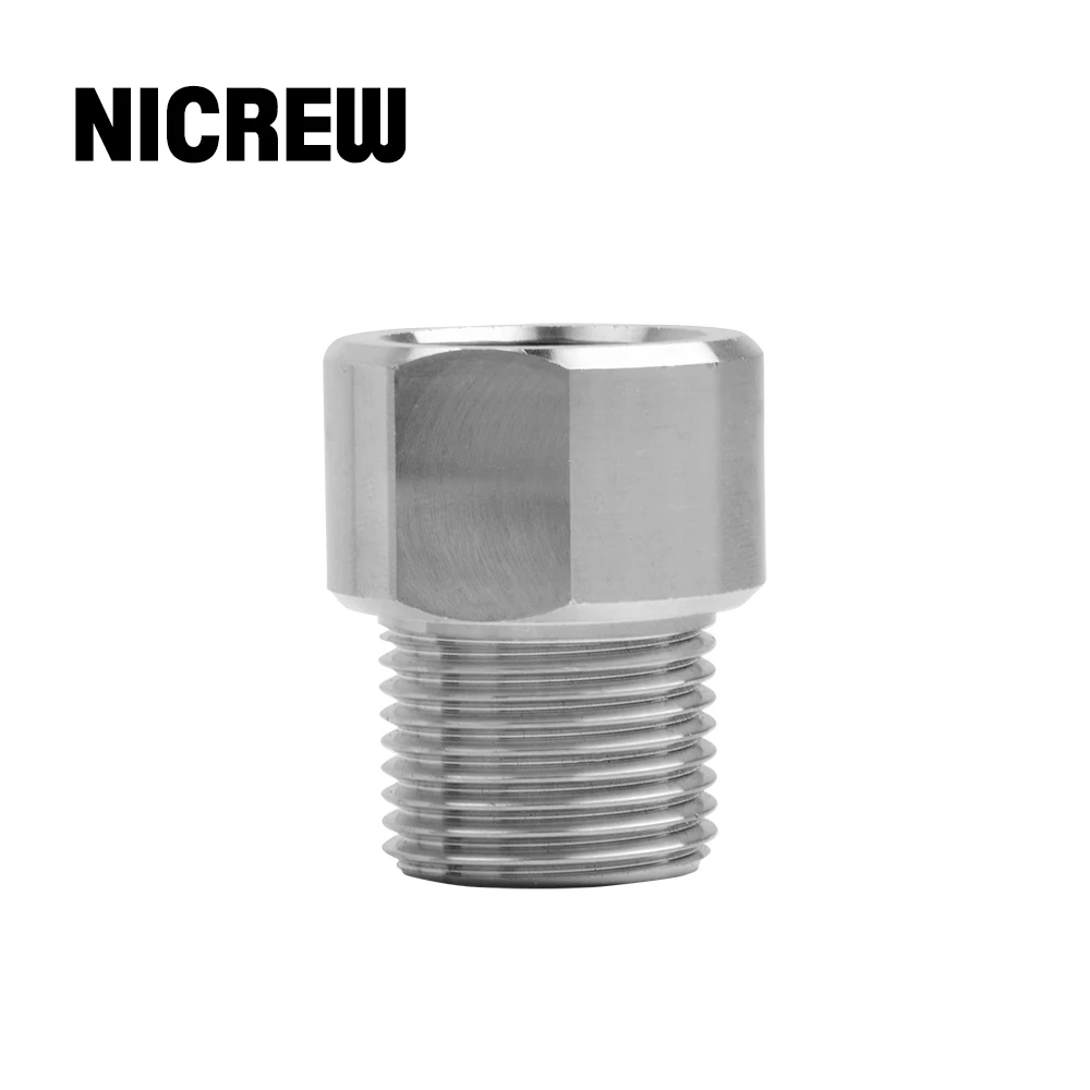 NICREW Aquarium CO2 Regulator Connector Stainless Steel w21.8 G5/8 For
