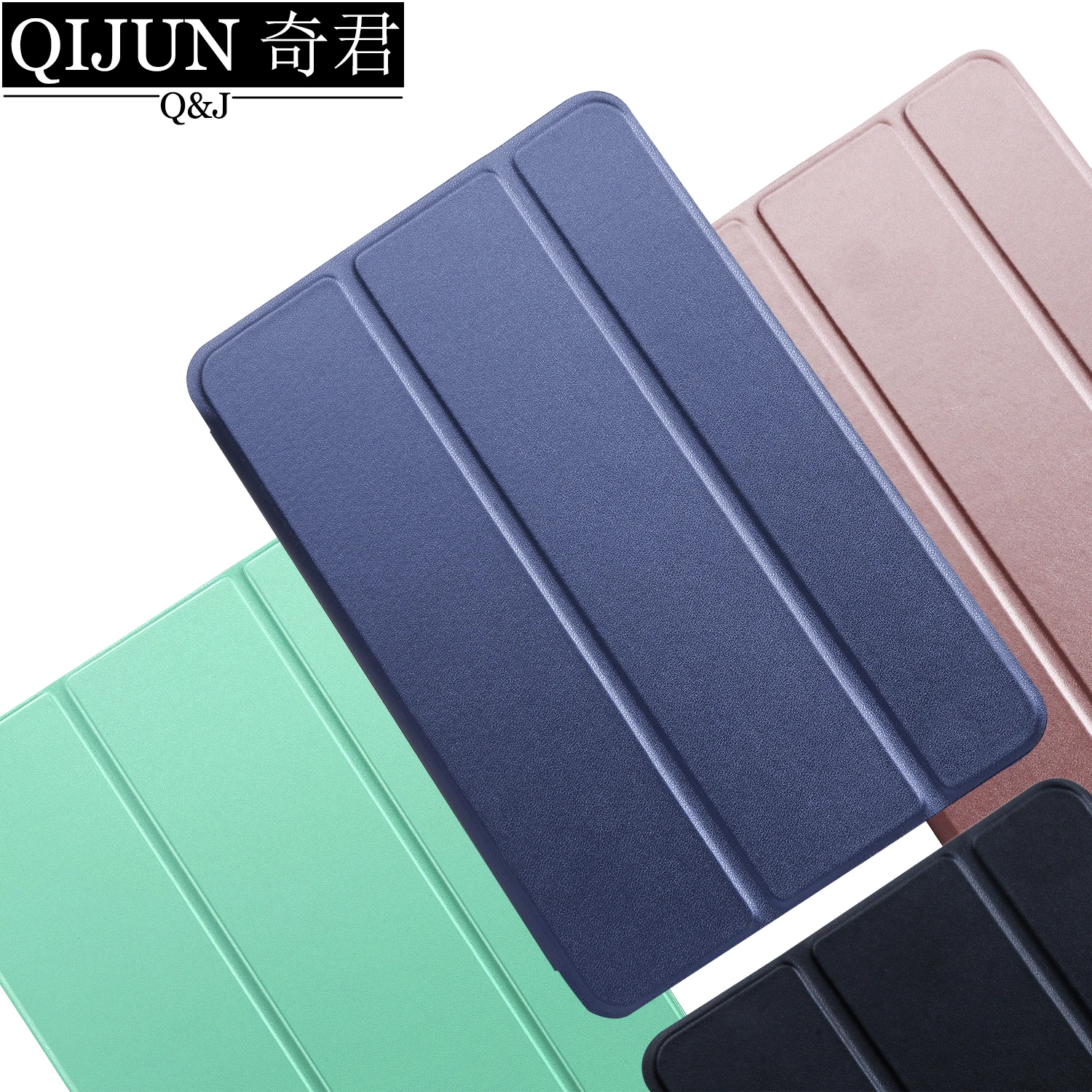 Tablet case for Samsung Galaxy Tab S5e 10.5" Auto Smart Sleep wake funda Trifold Stand Solid cover capa skin for SM-T720/T725-4