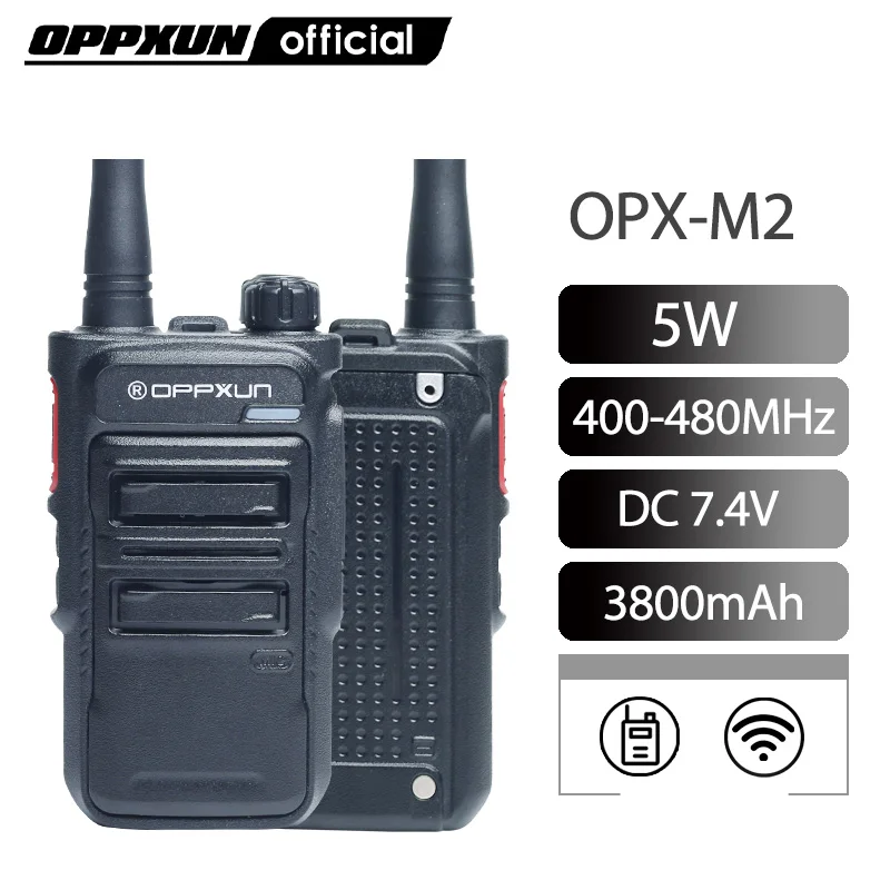 Оригинальная компактная рация OPPXUN OPX-M2 для полиции дальнего радиуса действия CB Ham