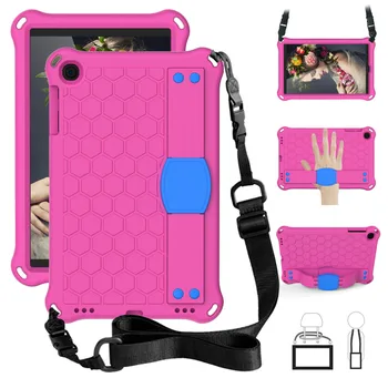 

For Galaxy Tab A 10.1 2019 Case Shockproof Kids Case for Samsung Galaxy Tab A 10.1 2019 SM-T510 T515 Tablet Cover Shoulder Strap