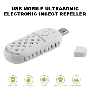 

Mouse Expeller Ultrasonic Cockroach Mosquito Killer Ultrasound Insect Repellent Multi-Functional USB Office Fly