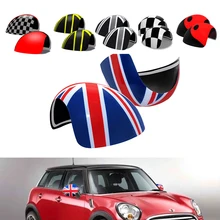 Для Mini Cooper R55 R56 R60 R61 крышка бокового зеркала крышки пластиковые 2006-2012 аксессуары заднего вида