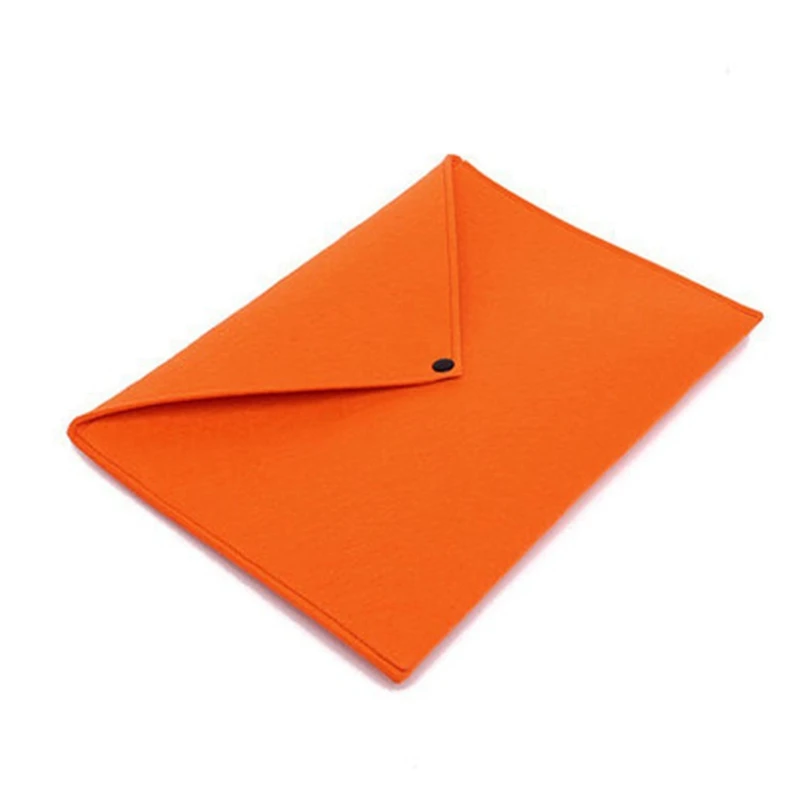 1 шт. простой A4 большой емкости документов сумка Pad бизнес портфель файл папки химический фетр подачи продуктов сплошной цвет