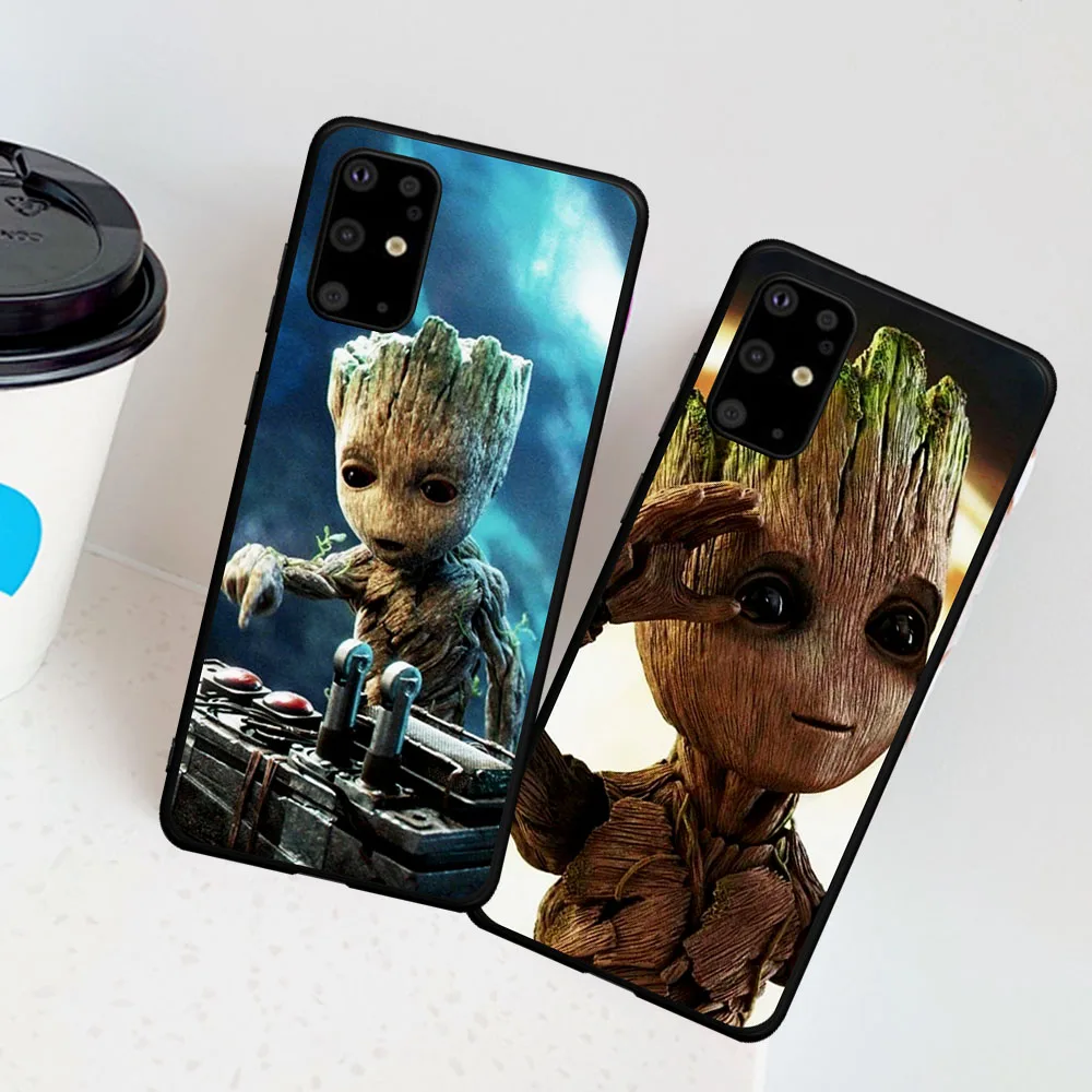 

Marvel The Avengers Groot Luxury Case For Samsung S6 S7 S8 S9 S10 S11 S11E Plus Note 8 9 10 Plus M10 20 30 40 cover Funds Etui