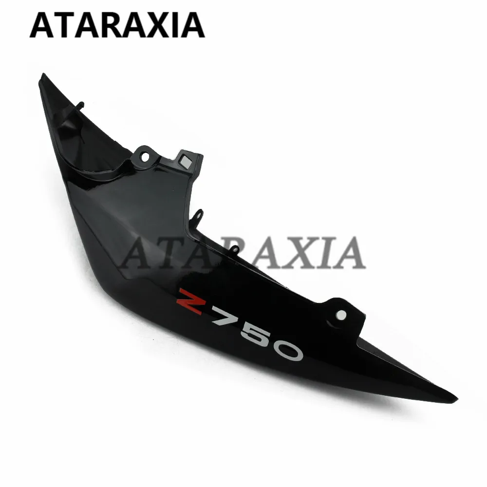 Motorcycle Fairing Side Upper Tail Seat Cover Cowl Guard Protector Injection For Kawasaki Z750 Z-750 2007 2008 2009 2011 2012