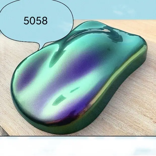매직 컬러 체인지 자동차 페인트, 자동차 페인트, 크롬 파우더, 슈퍼 카멜론 안료, 25 g/bag
