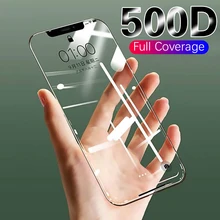 500D Защитное стекло для iPhone 11 Pro X XS MAX 11 стекло полное покрытие для iPhone 11 Pro Max XR Защитное стекло для экрана