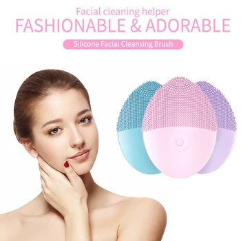 

Silicone Facial Beauty Washing Blackhead Face Cleansing Brush Tool Deep Cleaning Facial Brushed