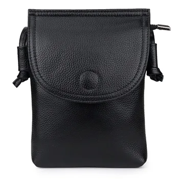 

New Small Woman Shoulder Bag Cow Leather Handbag Crossbody Bags For Women Phone Pocket Girl Purse Mini Messenger Bags