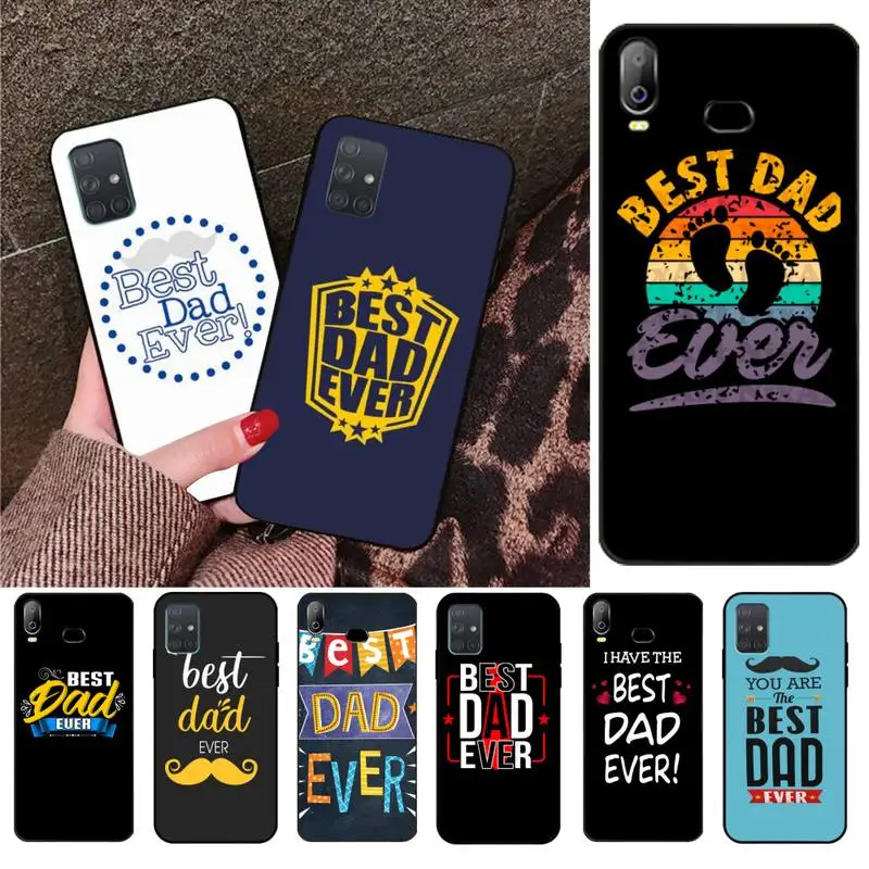 Лучший чехол для телефона Dad Ever Samsung A10 A20 A30 A40 A50 A70 A80 A71 A91 A51 A6 A8 2018|Бамперы| |