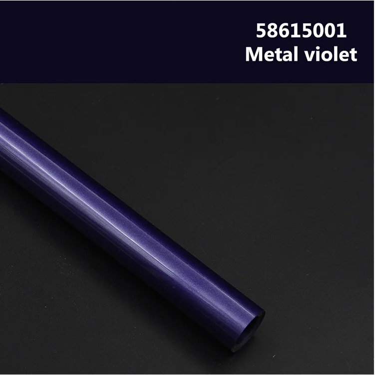 5Meters High Quality Metal Color Hot Shrink Covering Film For RC Airplane Model DIY Bright Pearlite Color Free Shipping - Цвет: metal Violet