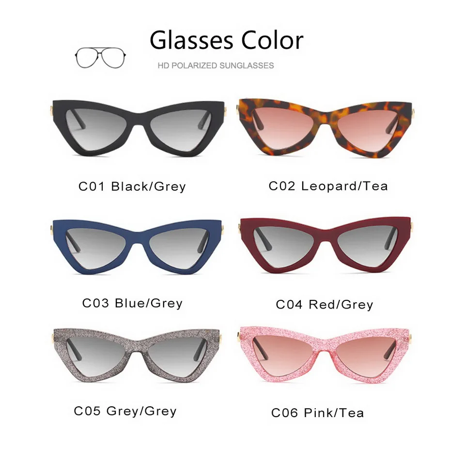 cat eye women sunglasses-5