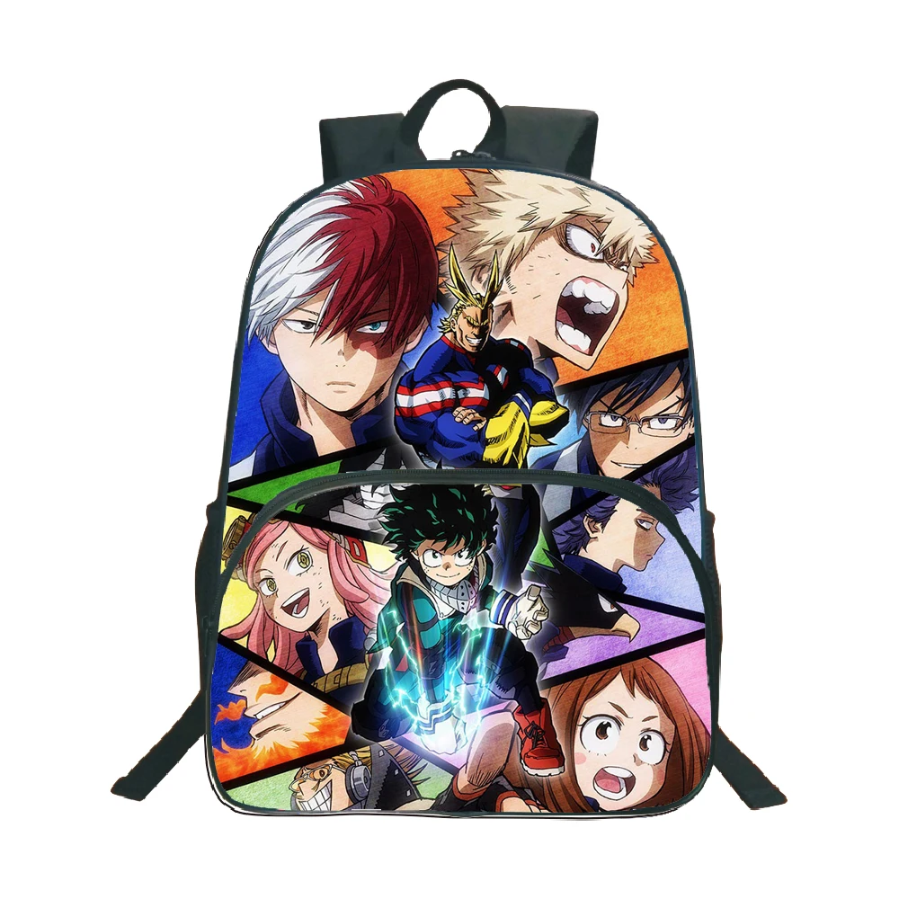 

Anime My Hero Academia Backpack Popular Pattern School Backpack Children Boys Girls Daily Beautiful Backpack Traval Bags