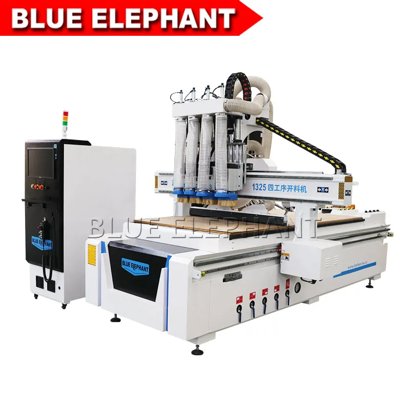 

Furniture multi spindle cnc router sales service provided cnc wood cutting machine for solid wood processing furniture