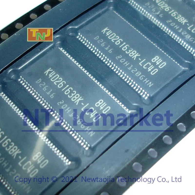 1 PCS K4D261638K-LC40 TSSOP-66 K4D261638 LCD motherboard memory 