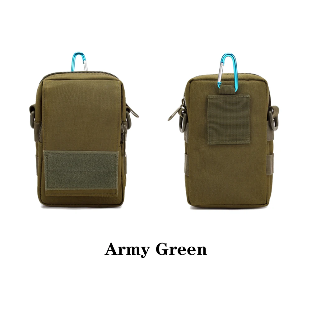Army Green Мужская походная мини-сумка, Повседневная модная сумка, маленькие уличные рюкзаки, подвеска, слинг, Молл, спортивная сумка для путешествий, походная сумка D30 - Цвет: Army Green