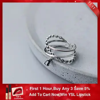 

Vintage Boho Ring Anillos Real 925 Silver Jewelry Charm Minimalism Gift Haut Femme Bague Femme Aneis Punk Rings for Women
