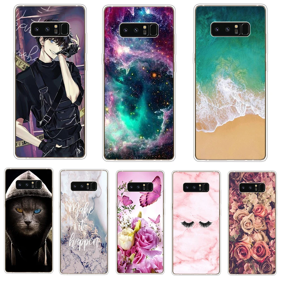 Custodie In Silicone Tpu Morbido Per Samsung Galaxy Note 8 Cover Per Samsung Note 8 Custodie Per Telefoni Cat