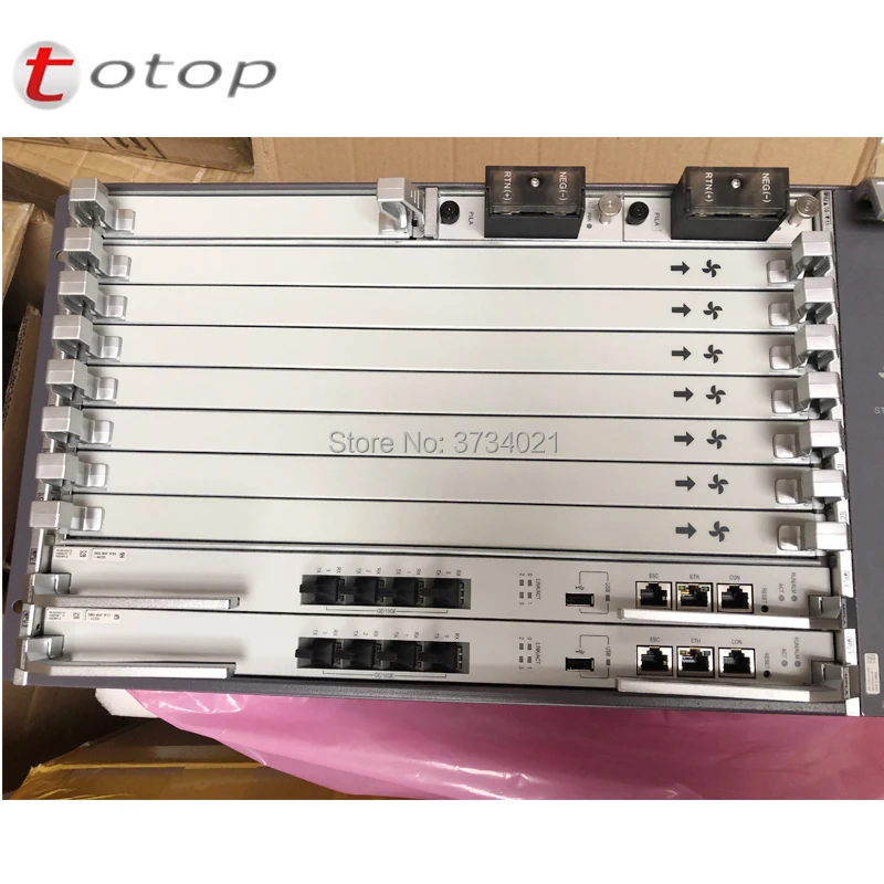 Оригинальный корпус Huawei OLT MA5800 X7 + 2 * MPLA PILA 1 GPHF B C 10GE Opitcal линейный терминал