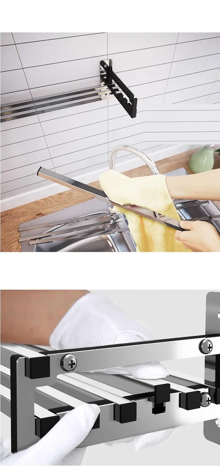 Блюдо Egouttoir Vaisselle Range organizateur раковина Almacenaje из нержавеющей стали Mutfak стойка Cocina кухня кухонный Органайзер