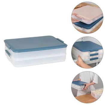 

1 Pc Fresh Keeping Box Creative Simple Dumpling Box for Storage