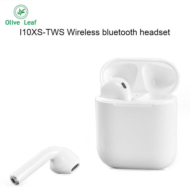 

I10XS-TWS Wireless bluetooth 5.0 headset Small and convenient touch 3D stereo bluetooth headset Sports fashion With electric box