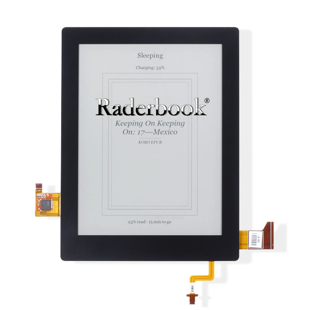 100 Original 6" Eink Ed060xh3 Touch+ Backlit Eink Screen For Kobo Aura(non Hd) 6.0 Inch