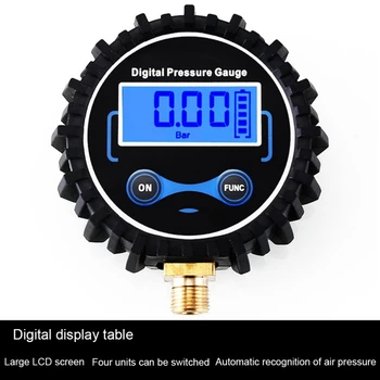 

LCD Digital Tire Pressure Gauge Car Tyre Air PSI Meter 1/8"NPT (without Light) Tire Pressure Gauge For Car Truck Motorcycle HOT