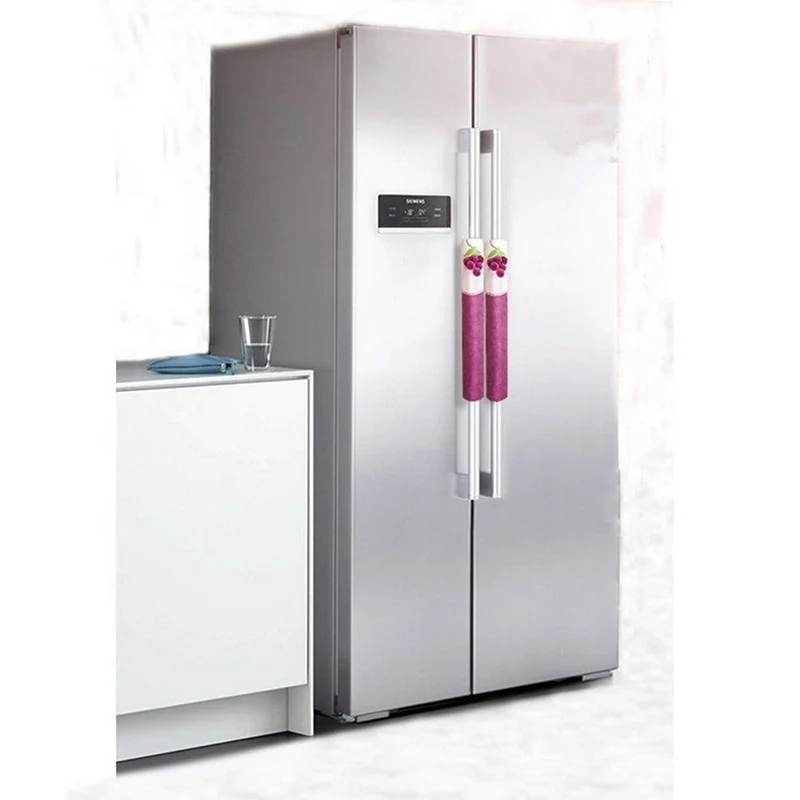 Дверные ручки для холодильника, крышки для рычага переключения передач, дверная ручка для холодильника, обеспечивает чистоту кухонного прибора от пятен, декор для кухни