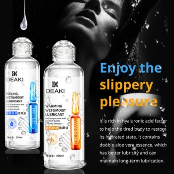 Water Based Lubricant for Sex Anal Intimate Lubrication Exciting Vaginal Lube Penis Gel Oil for