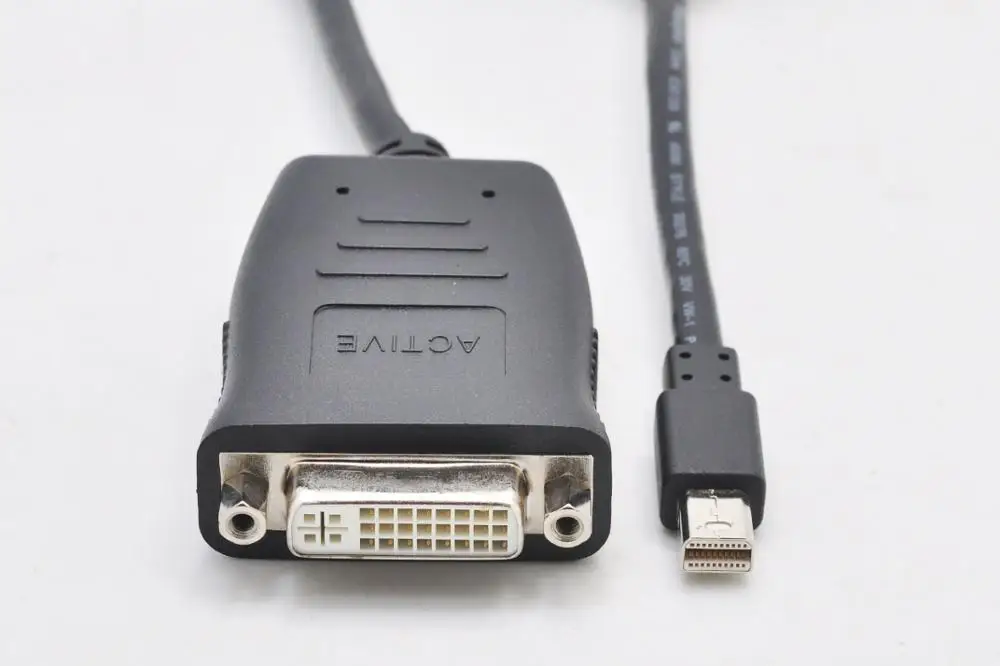 Адаптер активного Mini DP DisplayPort на DVI преобразователь 4K Thunderbolt для ATI Eyefinity 6