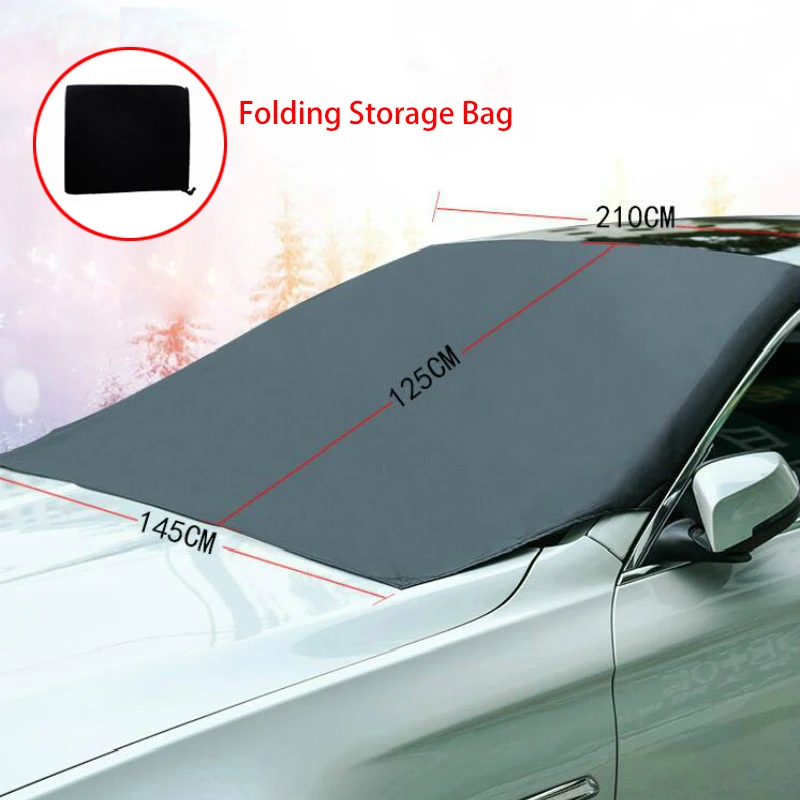 

Automobile Magnetic Sunshade Cover Car Windshield Snow Sun Shade Waterproof Protector Cover Car Front Windscreen Cover