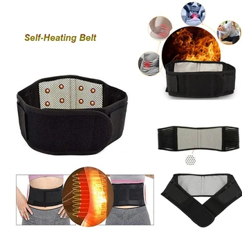 

Waist Brace Support Belt Band Self Heating Lower Back Supports Magnetic Therapy Lumbar Waist Bandage Back Waist Belt