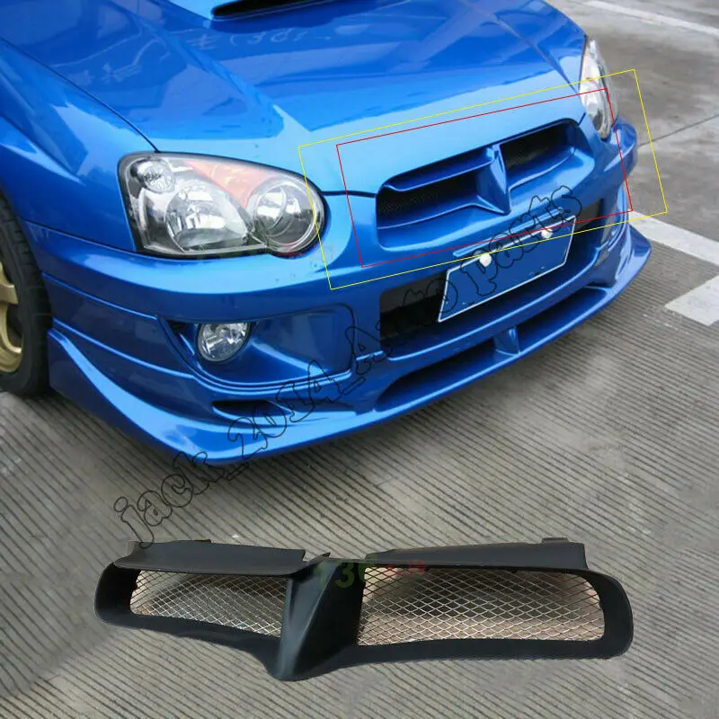 Сетчатые решетки для переднего бампера грунтовки Trimhdg Subaru Impreza 8 2004 2005|Гоночные