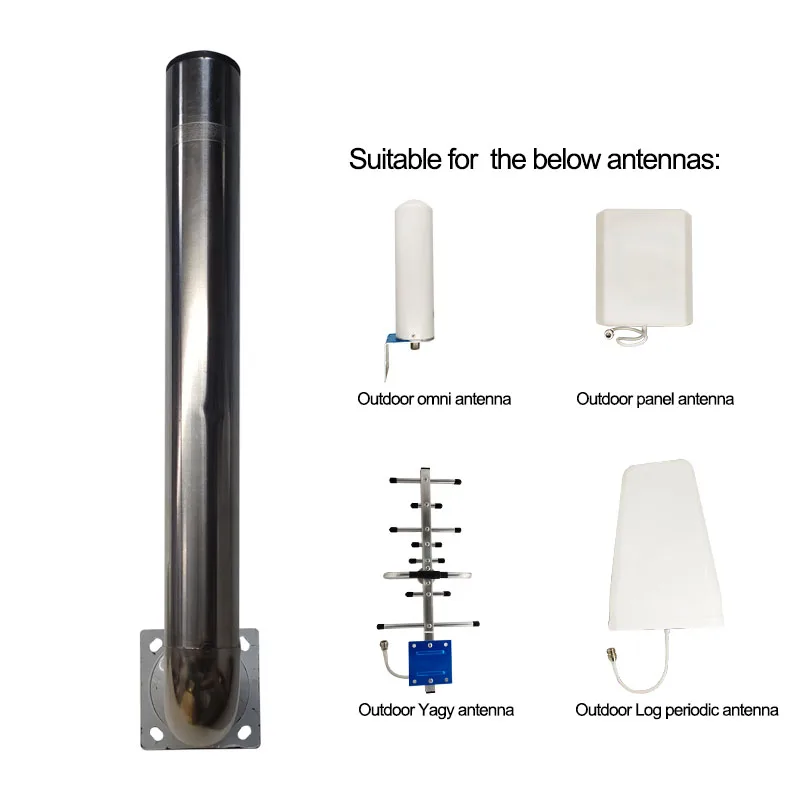 Waterproof Stainless Steel Signal Booster outdoor antenna Wall Mounted Pole Wireless Bridge AP CPE Installation Bracket