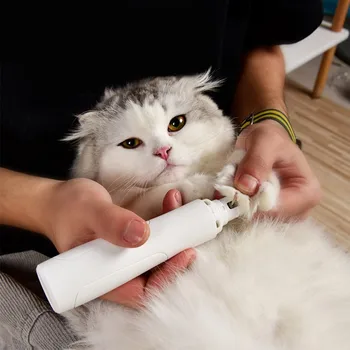 

Rechargeable Pet Nail Grinder Dog Nail Clippers Painless USB Electric Cat Paws Nail Cutter Grooming Trimmer Tools