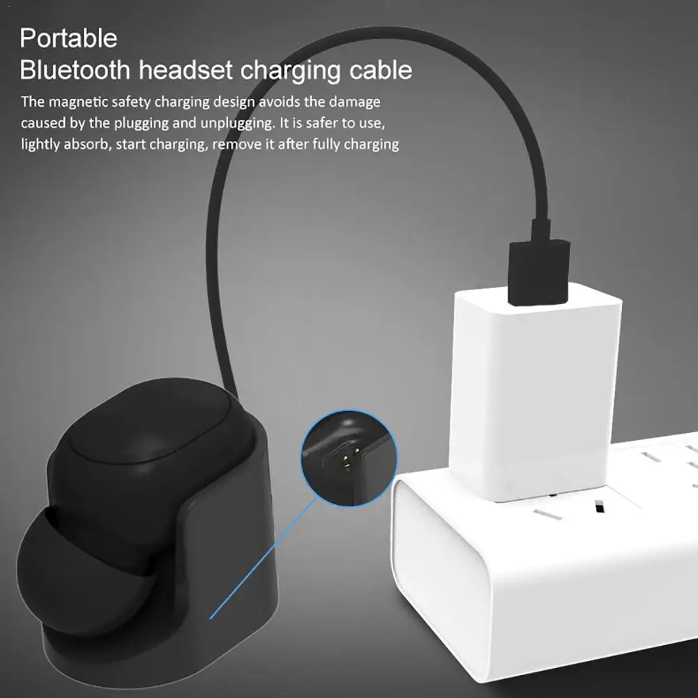USB Беспроводная Bluetooth гарнитура зарядный кабель зарядное устройство для Xiaomi Airdots