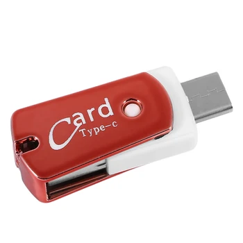 

High Speed Small Size USB 3.1 Type-C OTG Card Reader Micro Secure Digital Memory Card/TF Card Reader For Phones