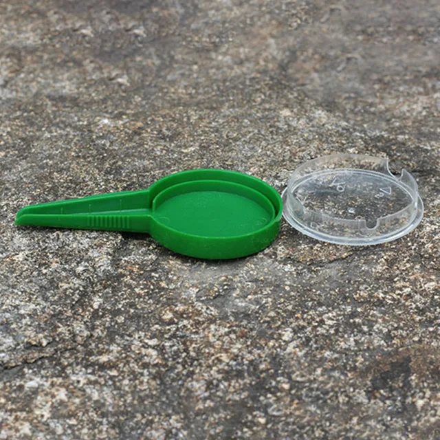 5 Sebességfokozat Állítható 1Pcs Műanyag Vetőmag Vetőgép Ültetvénykertészet Kézi Tartott Kerti Növényi Szerszám Virág 2Color - Image 4