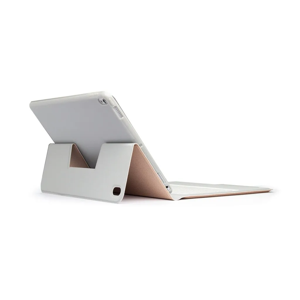 35# Bluetooth Keyboard Cover Case with Pencil Holder For iPad pro / Air 10.5 inch 7-Color Backlight Bluetooth Keyboard Case