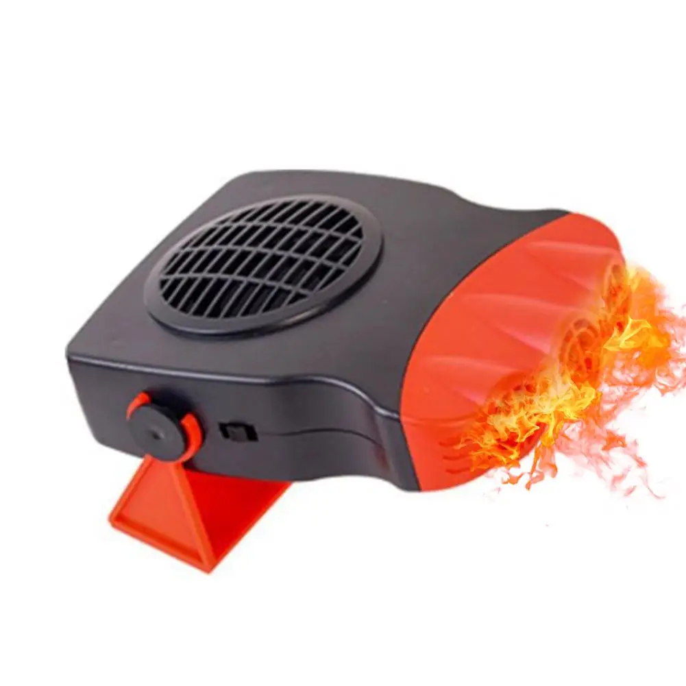 

12V 150W Portable Car Heater Windshield Defroster Rapid Heating Cooling Fan For Truck Car Winter Mini Heater Fan Car Accessories