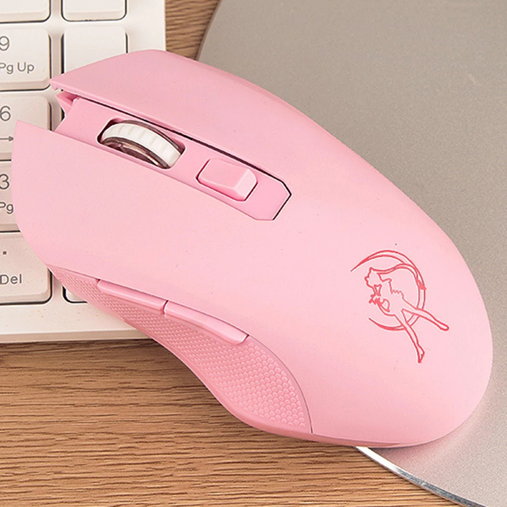 Красочная подсветка USB Проводная беспроводная мышь ПК компьютер милые Игровые