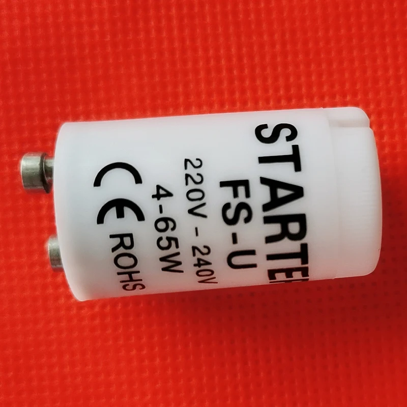 Fluorescent Starters 4-65W 220V-240V CE ROHS Fuse Starters 10pcs/lot