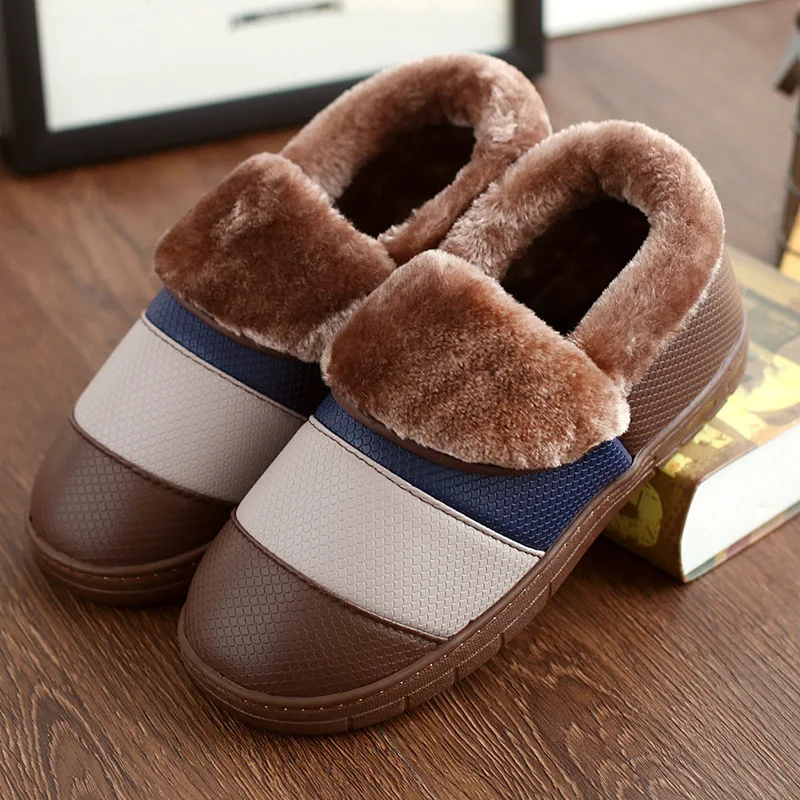 

house Winter Women's furry Slippers female bedroom Plush Slippers Suede Soft Slippers Non-slip flat Women Shoes 2020