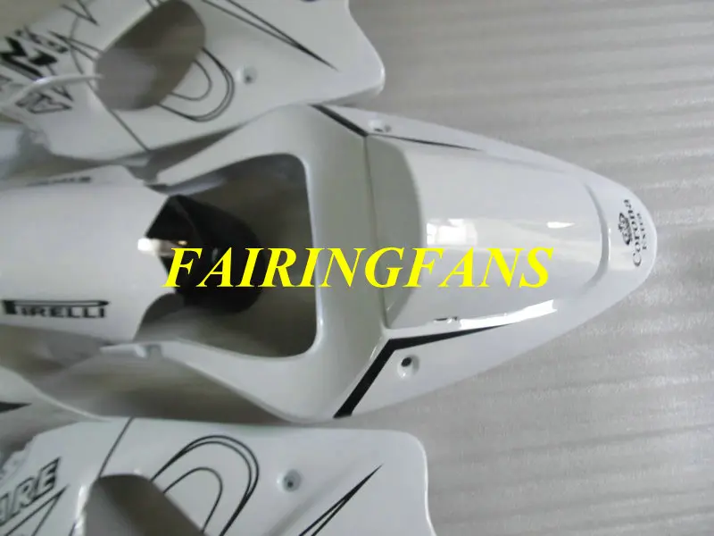 Пользовательские Обтекатели кузова для SUZUKI GSXR1000 2001 2002 2003 GSXR 1000 K2 00 01 02 ABS белый черный обтекатель комплект+ подарки SS25