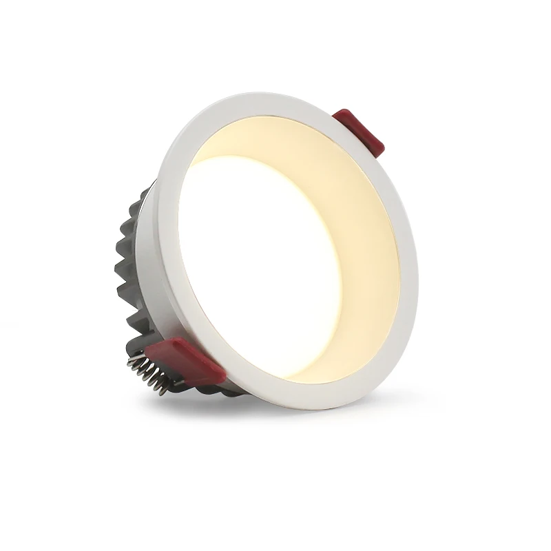 Recessed Anti-glare LED led downlight 18W 24W Dimmable 85-265V Ceiling Lamp Spot Light 12W 15W Home Living Room Bedroom Lighting