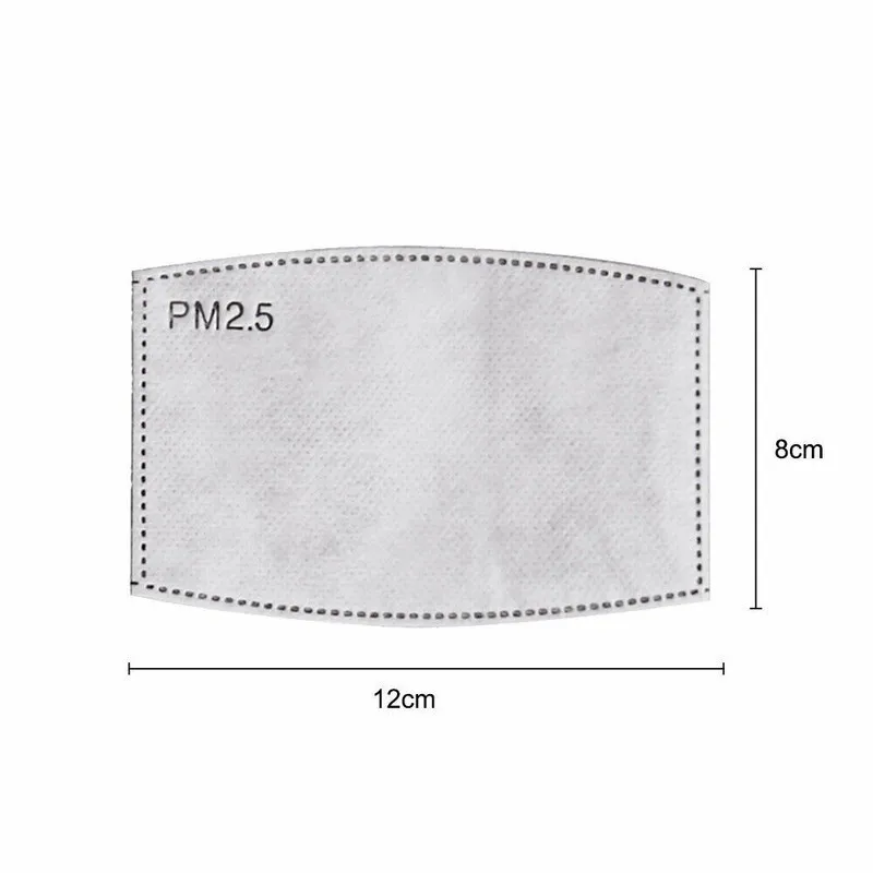 Anti-pollution PM2.5 Dust Masks Washable and Reusable Pluggable Gasket Cotton Unisex Travel PPE Masks Comfortable and Breathable 6
