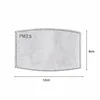 Anti-pollution PM2.5 Dust Masks Washable and Reusable Pluggable Gasket Cotton Unisex Travel PPE Masks Comfortable and Breathable 6